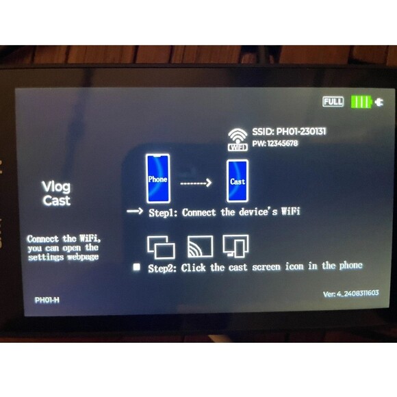 Newmowa Phone Vlog Selfie Monitor Screen Magnetic Phone Holder Samsung ONLY - Picture 3 of 10
